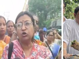 हावड़ा: महिलाएं 'केस्ट' को घेरती हैं, फिर ...
