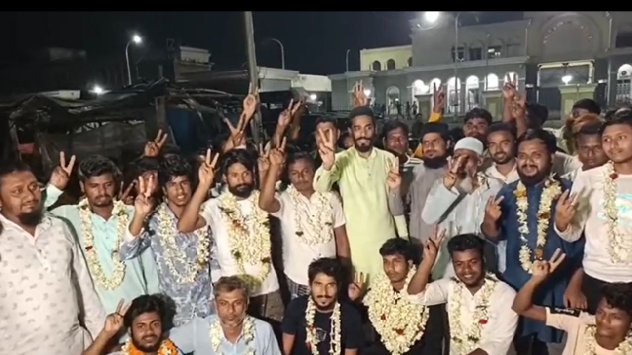 Bhangar-1.jpg ভাঙড়ে আগুন লাগানোর ঘটনায় মুক্তি পেলেন ২৫ ISF কর্মী